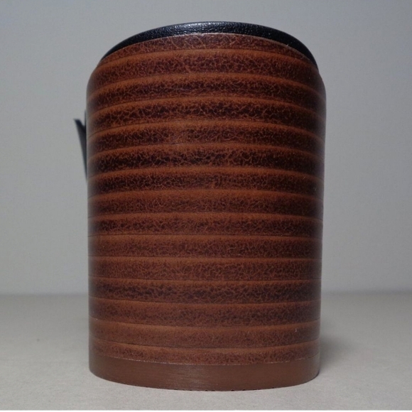 DOLCE VITA Women's New In Box Nero Black & Brown Leather Heel Mules Size 8.5 - Picture 11 of 15